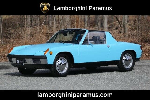 1973 porsche 914 65250 miles olympic blue convertible manual