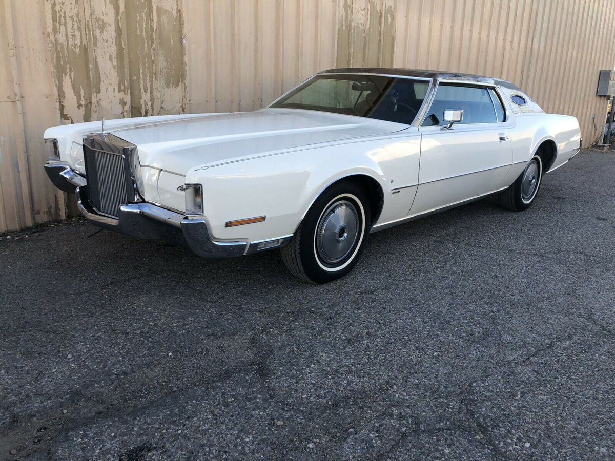 1972 lincoln mark iv coupe white rwd automatic