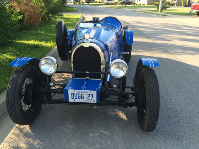1927 bugatti replica fifty seven years old