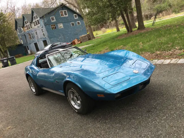 1974 chevy corvette 4 speed! l-82 rare 5.7h.o # match original t-tops stingray!