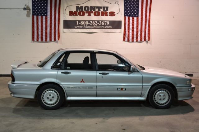 1988 mitsubishi galant vr-4 - grace silver metallic 4g63t 37,000 miles 4ws