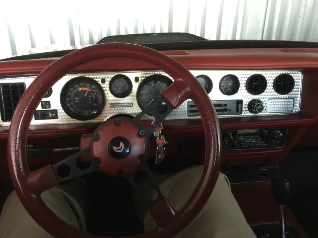 1980 pontiac firebird trans am turbo- no reserve!
