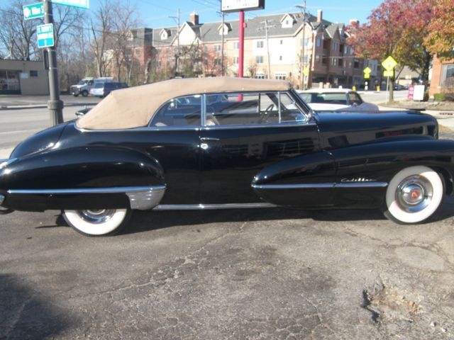 1947 cadillac series 62, black with 70,000 miles available now!