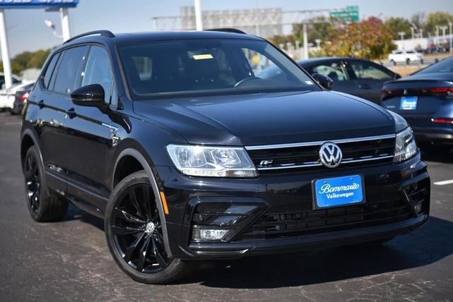 2021 volkswagen tiguan 2.0t se r-line black