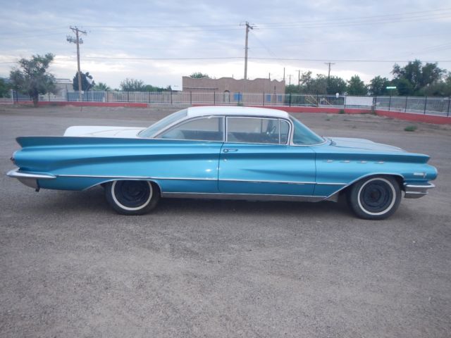 1960 buick electra 2 door h/t factory a/c west texas barn find hot rat rod 1959