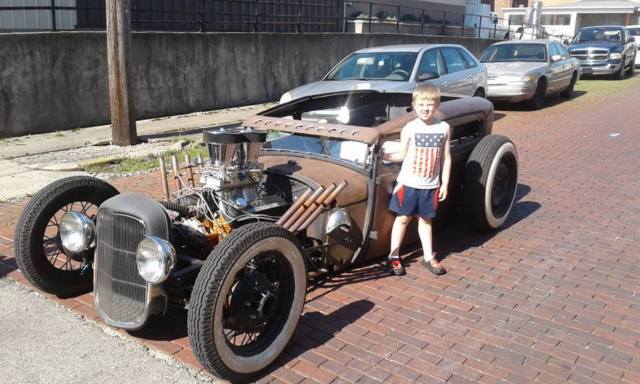 1930 ford model a rat rod! air ride! one of a kind!