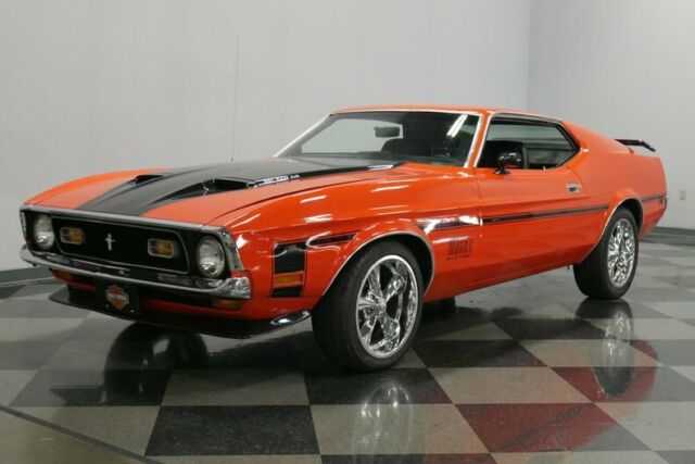 351ci motor with a 4 speed manual true mach 1