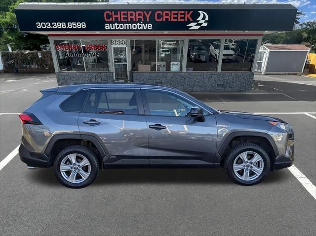 2021 toyota rav4 hybrid le