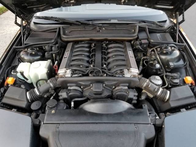 1991 bmw 8 series 850i diamantschwarz metallic. edc suspension