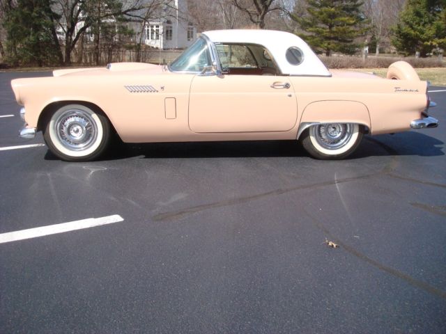 1956 thunderbird 292 manual trans hardtop soft top tonneau cover souther car