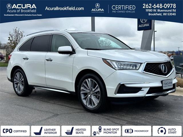 2017 acura mdx 3.5l w/technology package