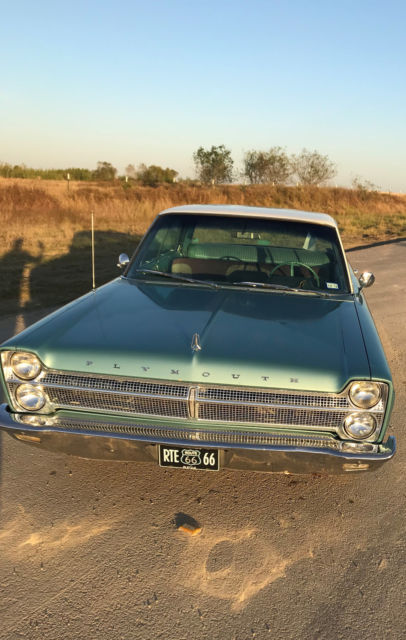 1965 plymouth fury iii - 318 engine road worthy chrysler mopar 4 door no post