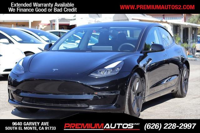 2021 tesla model 3 standard range plus