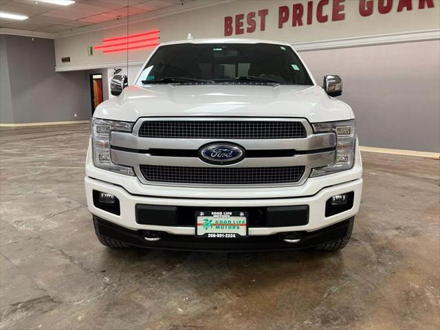 2018 ford f-150 platinum