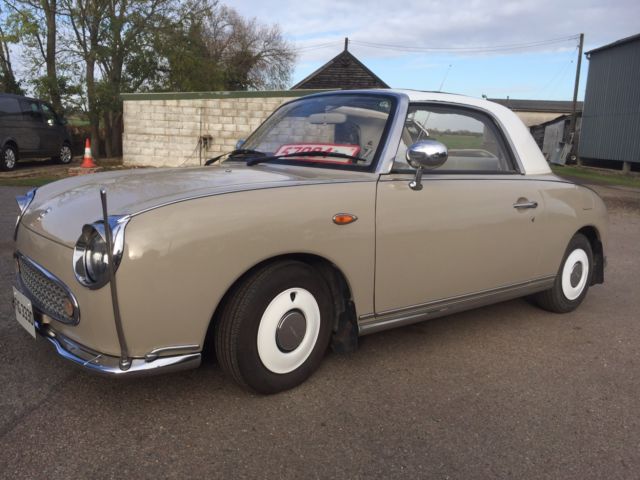 1991 nissan figaro in topaz mist. fully refurbished with only 69k miles.vgc
