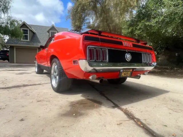 1970 mach 1 351 v8 headers auto ps/pdb/ac retro sound california muscle pony car