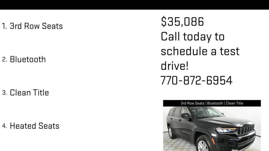 2023 jeep grand cherokee l laredo