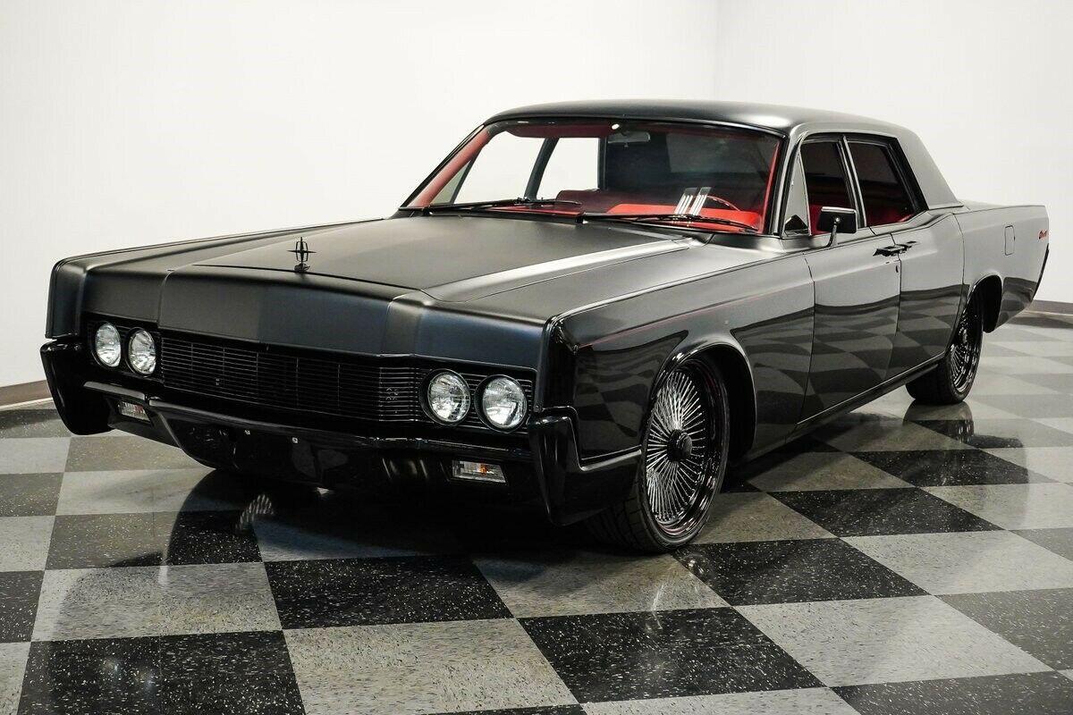 1967 lincoln continental slick look of a custom machine