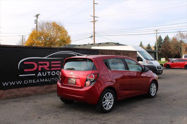 2012 chevrolet sonic 2lt