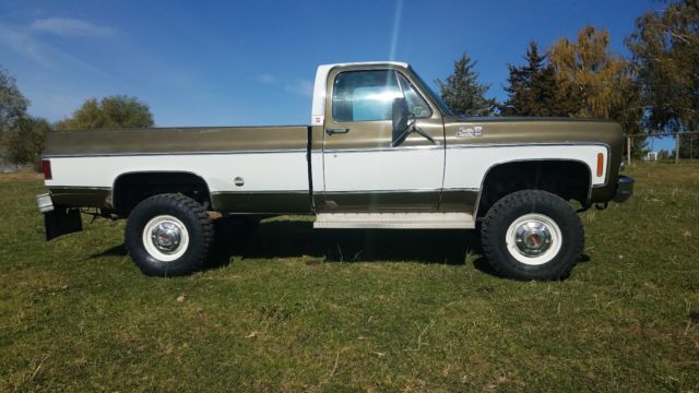 1975 gmc k25 high sierra camper special 4x4- no reserve!
