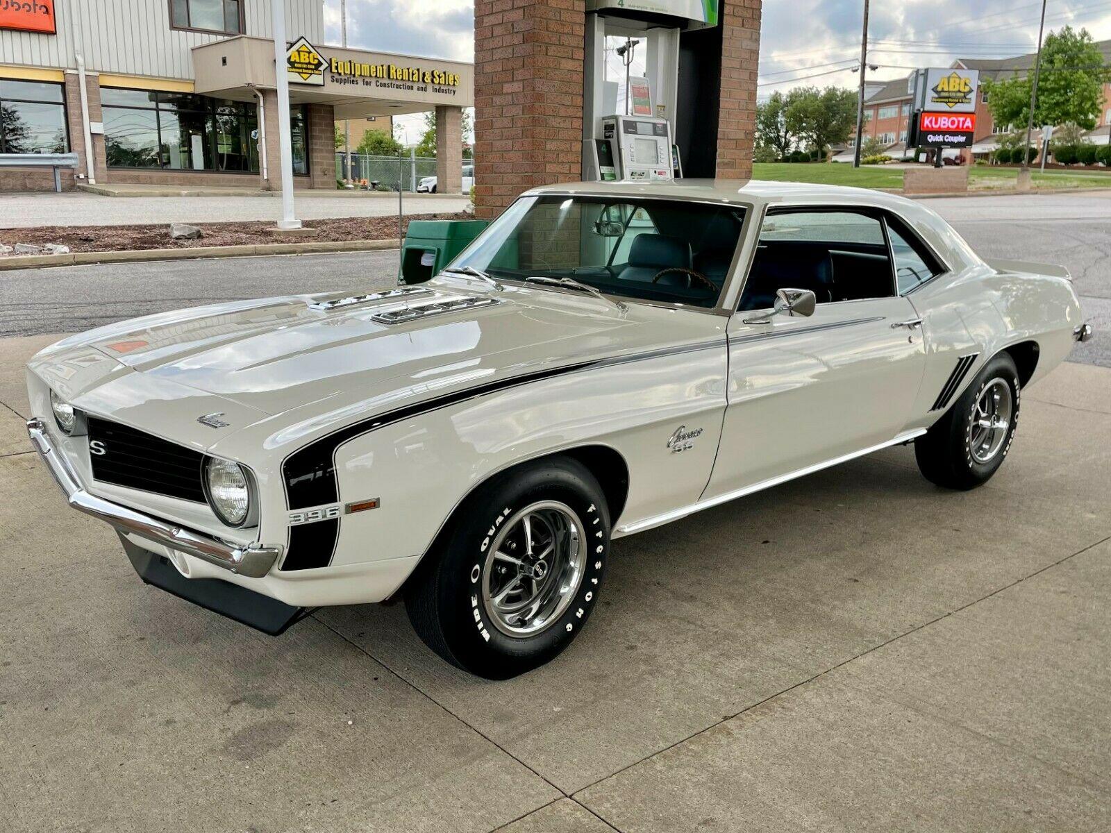 1969 chevrolet camaro ss396 375hp l78 4spd 3.73