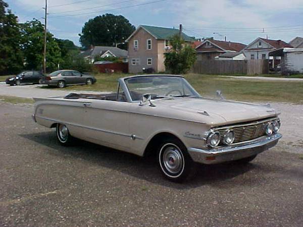 1963 mercury comet s-22 sport convertible