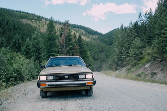 subaru gl 1984 sedan vintage clean very little rust