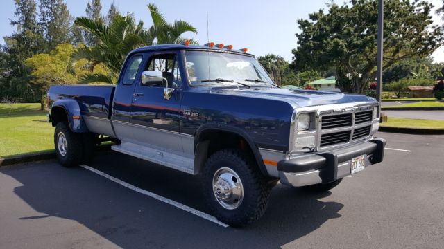 1993 dodge ram w350 extended cab 4x4 cummins diesel 5 speed getrag