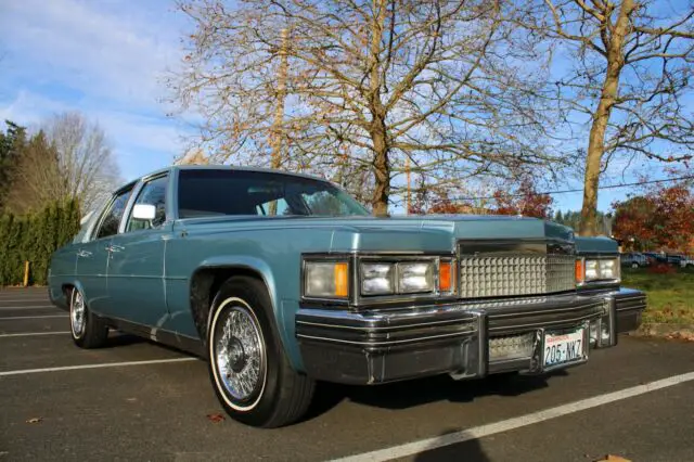 1979 cadillac fleetwood brougham sedan only 45,000 original miles !!!