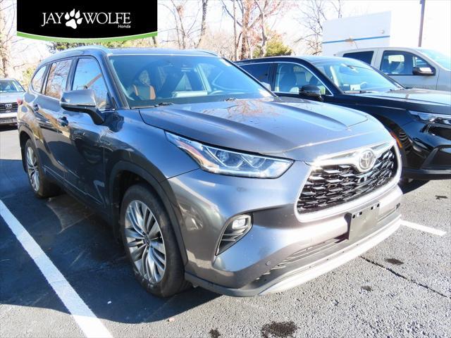 2021 toyota highlander platinum