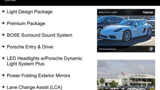 2022 Porsche 718