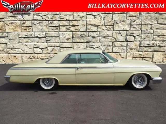 1962 chevrolet impala 24331 miles yellow coupe 4-speed manual