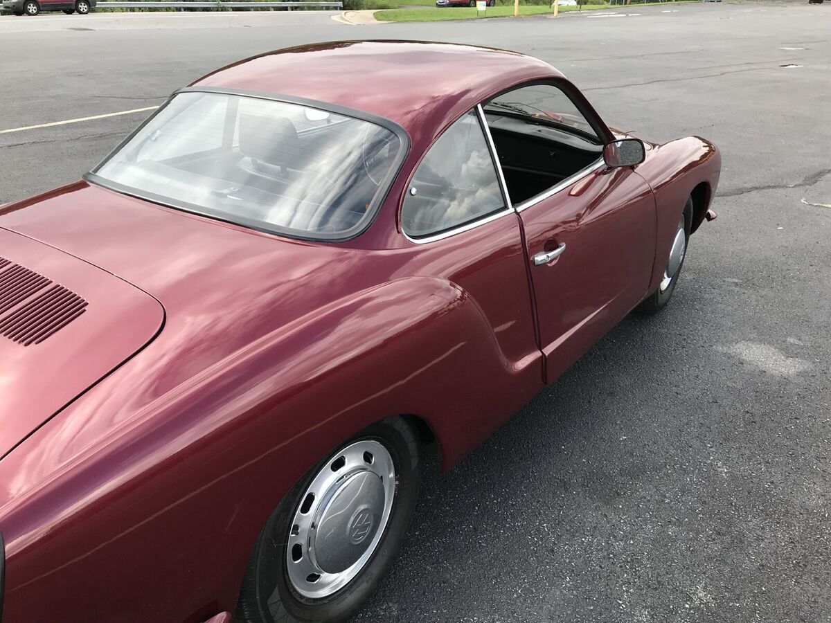 1972 volkswagen karmann ghia red