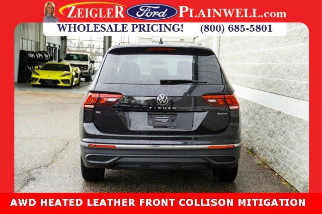 2024 volkswagen tiguan 2.0t se 4motion