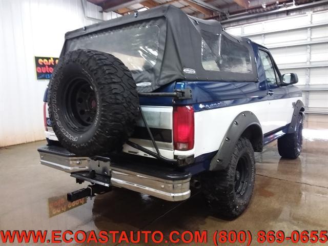 1996 ford bronco xlt