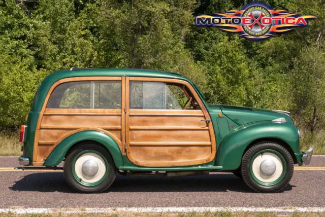 1951 fiat 500 topolino giardiniera woody, unique wood side panels, very unique!