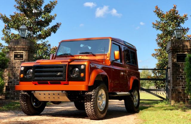fully restored land rover defender 90 by himalaya