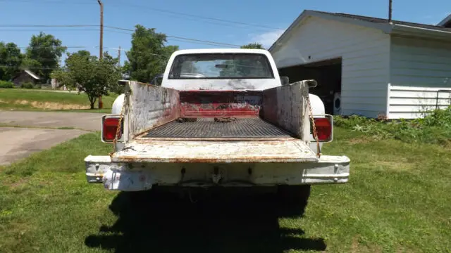 1985 chevy c30 step side truck