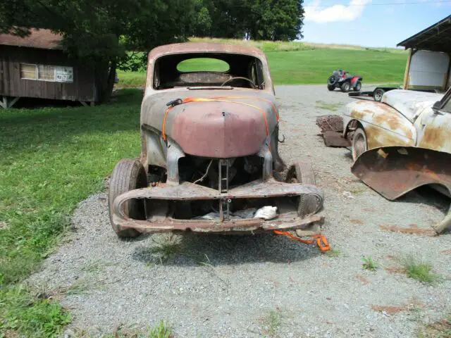 1948 lincoln zephyr v12 coupe very solid restoration project ,with parts car