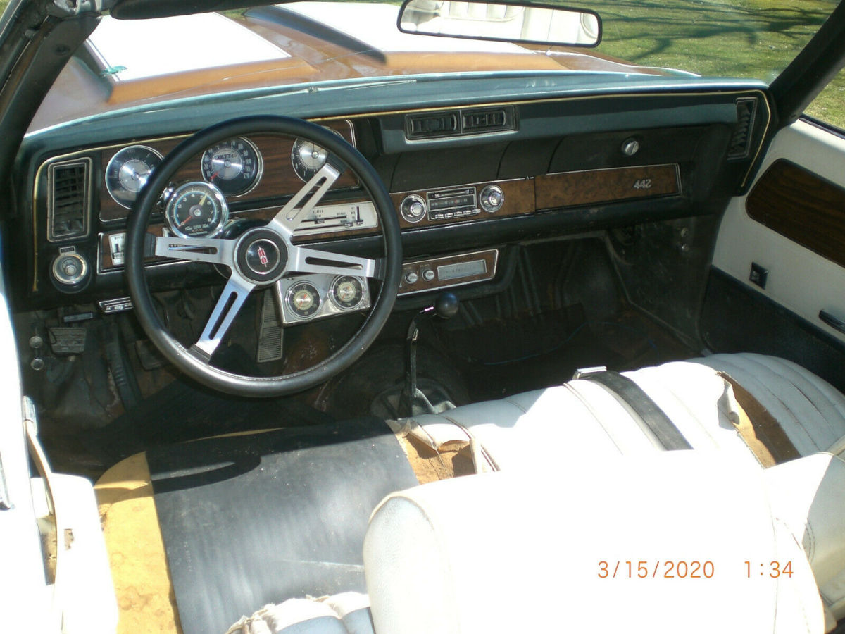 1972 oldsmobile cutlass supreme 442