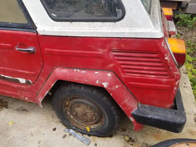 1973 volkswagen thing type 181 hard top and gas heater
