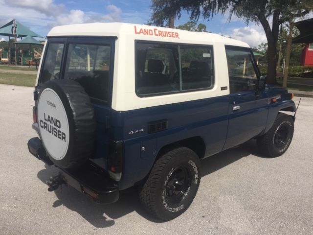 1989 toyota land cruiser bj73 diesel 4x4 , 5 speed no reserve