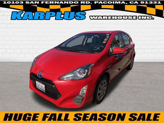 2016 toyota prius c one