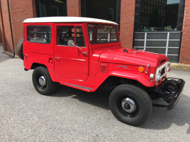 1968 toyota landcruiser fj40 unmolested 2 owner history! restored! original l@@k
