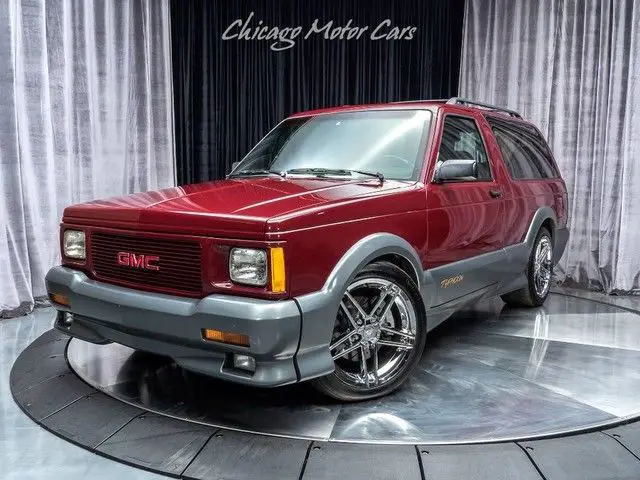 1993 gmc jimmy typhoon **lsx twin-turbo** maroon
