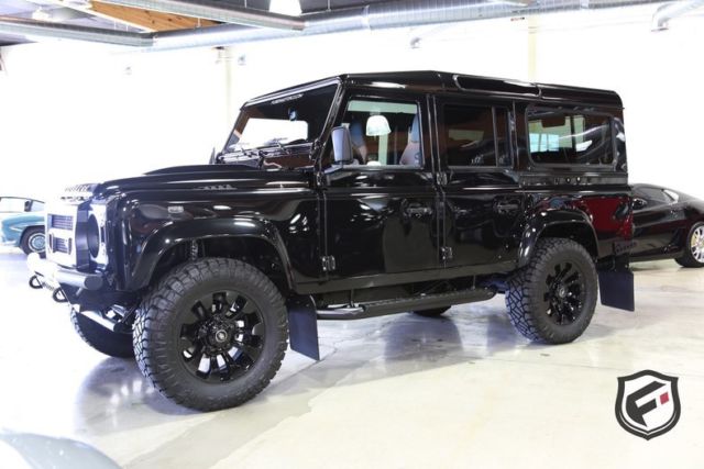 1991 land rover defender 110 0 santorini black ls3 v8