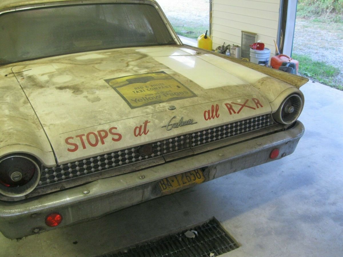 1961 ford galaxie taxi cab