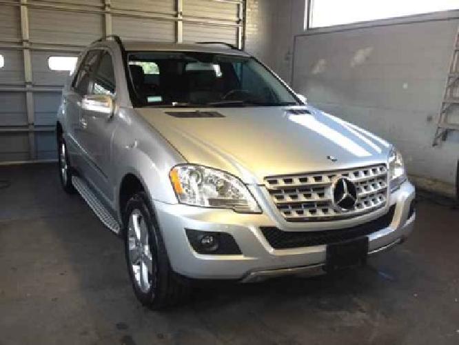 2009 mercedes-benz m-class 4matic 4dr 3.5l silver, 31,557 mi in floral park, ny