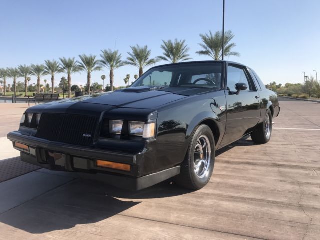 1987 buick grand national black