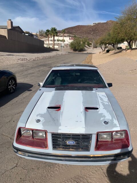 1984 ford mustang coupe grey rwd manual l